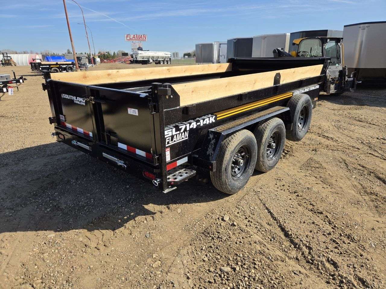 2026 Southland 7' x 14' Dump TA 7000 Trailer