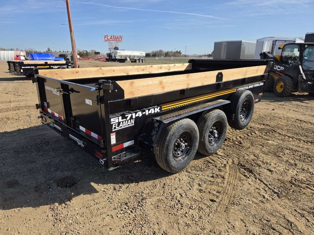 2026 Southland 7' x 14' Dump TA 7000 Trailer