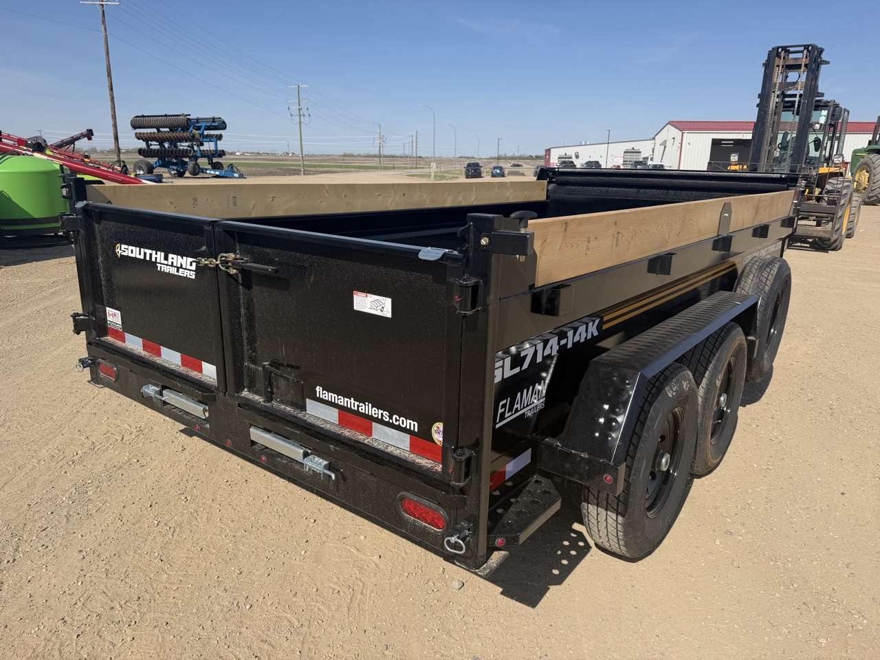 2026 Southland 7' x 14' Dump TA 7000 Trailer