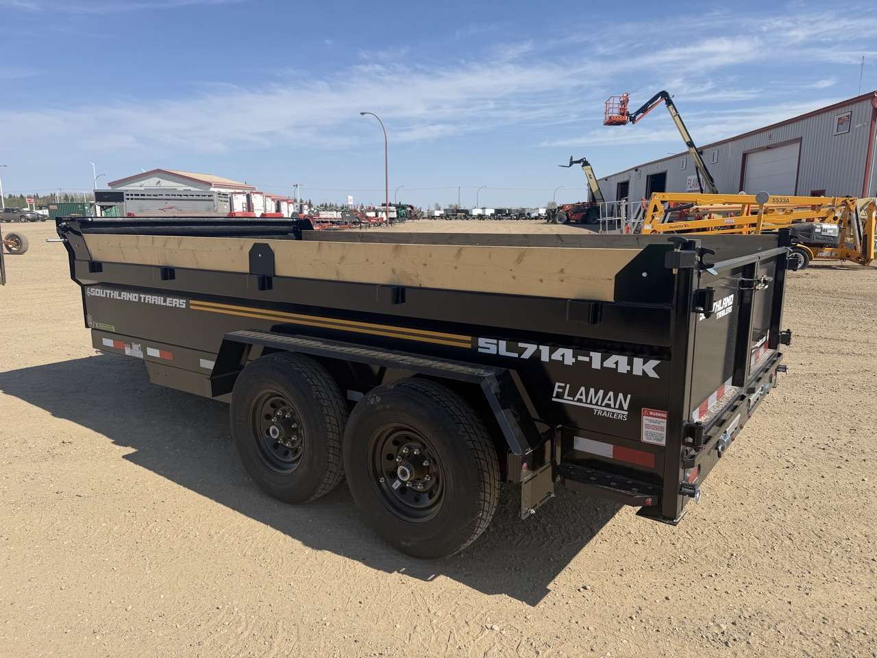 2026 Southland 7' x 14' Dump TA 7000 Trailer