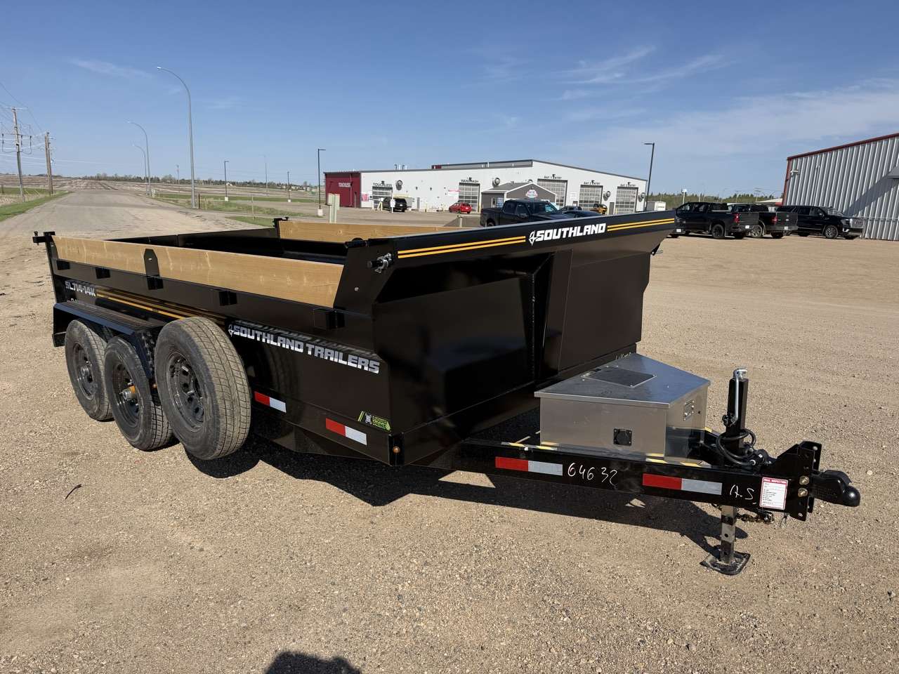 2026 Southland 7' x 14' Dump TA 7000 Trailer