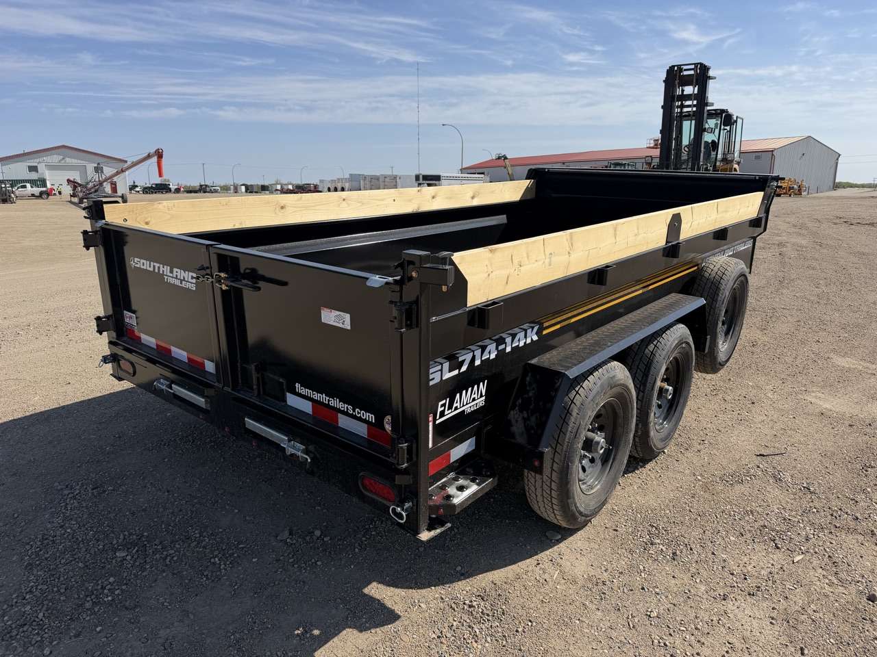 2026 Southland 7' x 14' Dump TA 7000 Trailer
