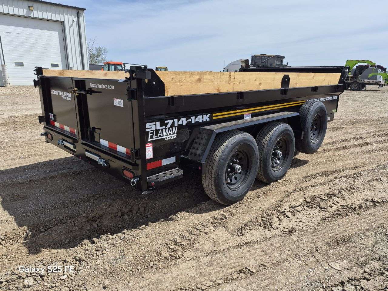 2026 Southland 7' x 14' Dump TA 7000 Trailer
