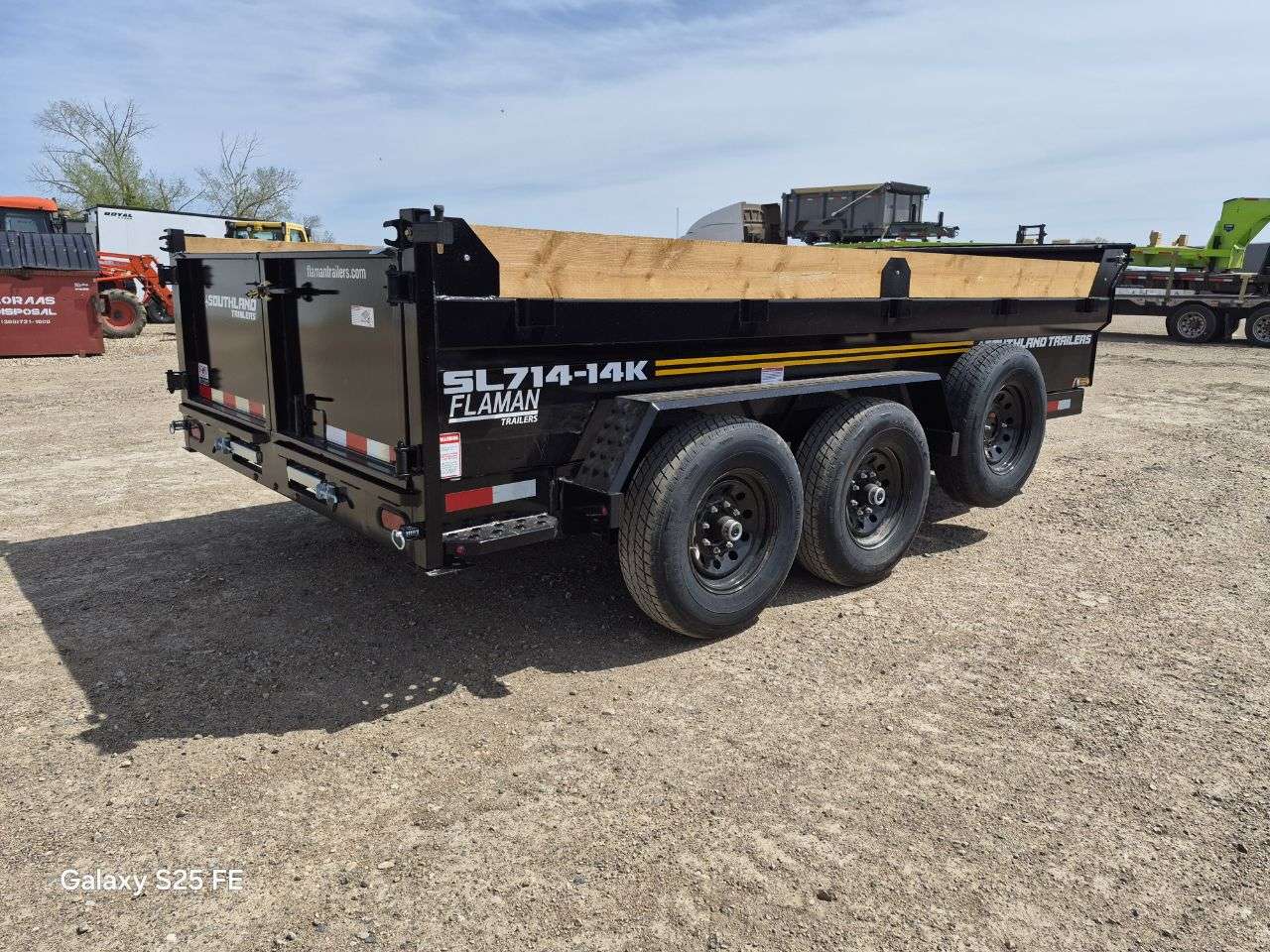 2026 Southland 7' x 14' Dump TA 7000 Trailer