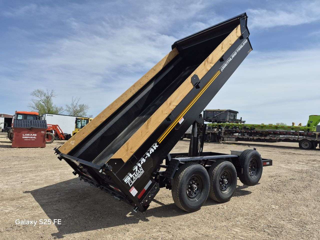 2026 Southland 7' x 14' Dump TA 7000 Trailer