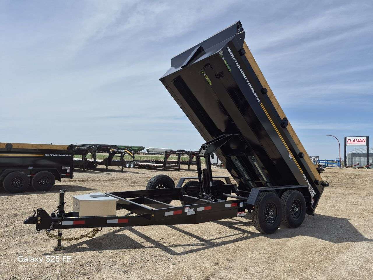 2026 Southland 7' x 14' Dump TA 7000 Trailer