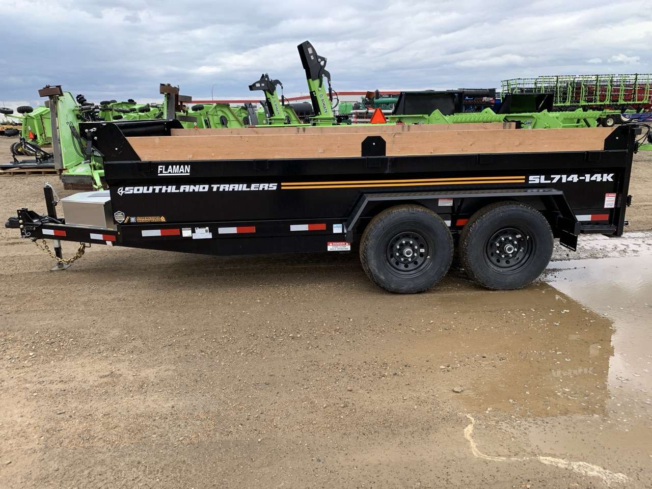 2026 Southland 7' x 14' Dump Tandem 7K Trailer