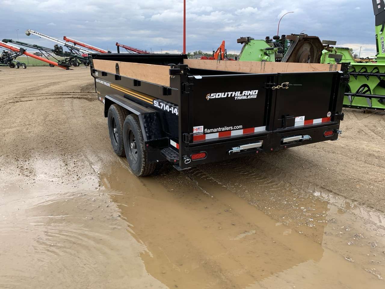 2026 Southland 7' x 14' Dump Tandem 7K Trailer