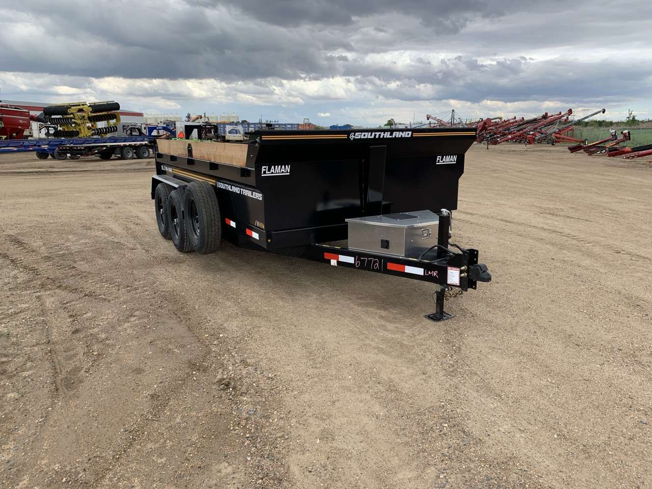 2026 Southland 7' x 14' Dump Tandem 7K Trailer