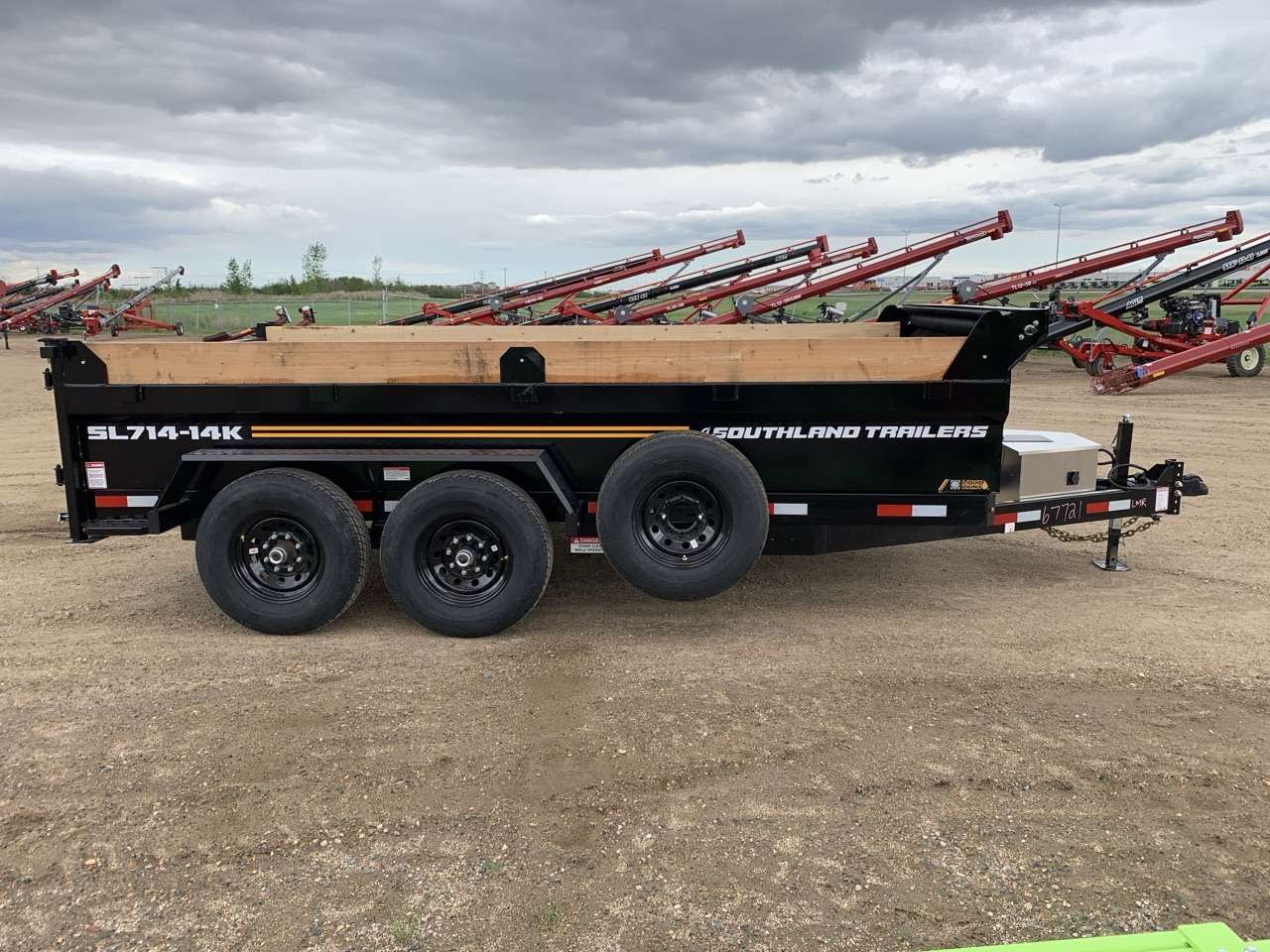 2026 Southland 7' x 14' Dump Tandem 7K Trailer