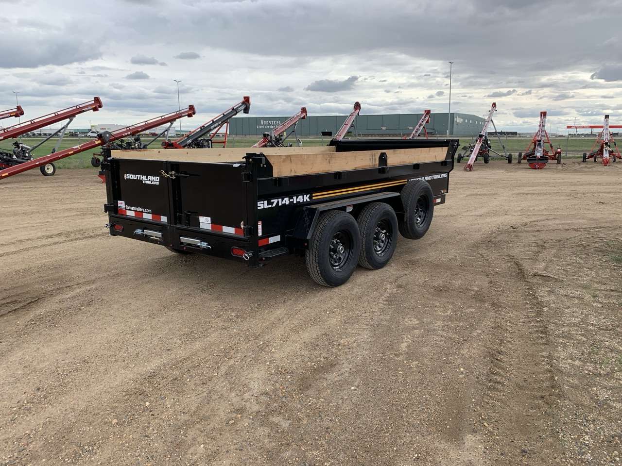 2026 Southland 7' x 14' Dump Tandem 7K Trailer