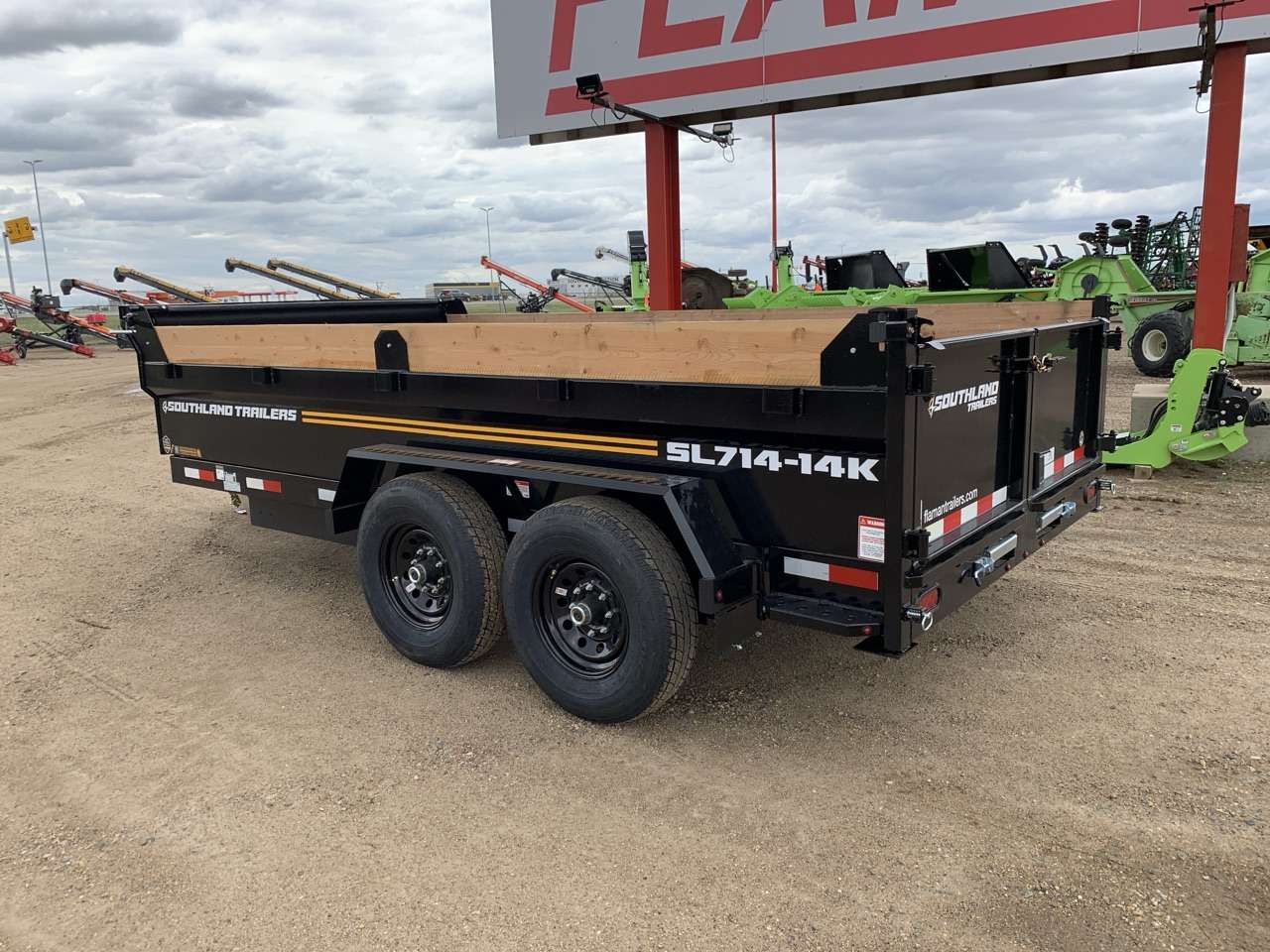 2026 Southland 7' x 14' Dump Tandem 7K Trailer