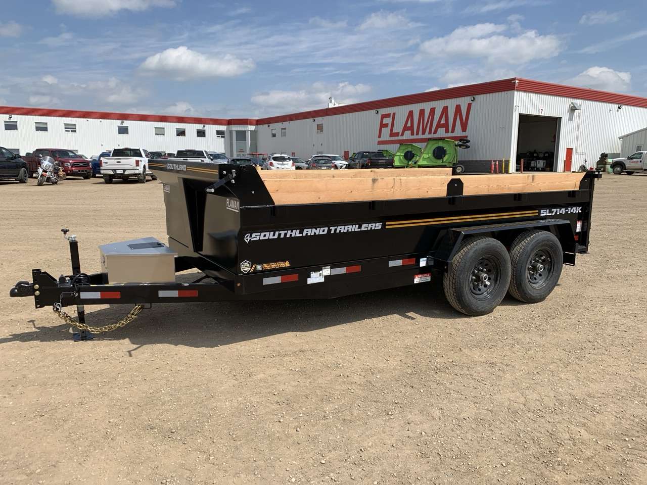 2026 Southland 7' x 14' Dump Tandem 7K Trailer