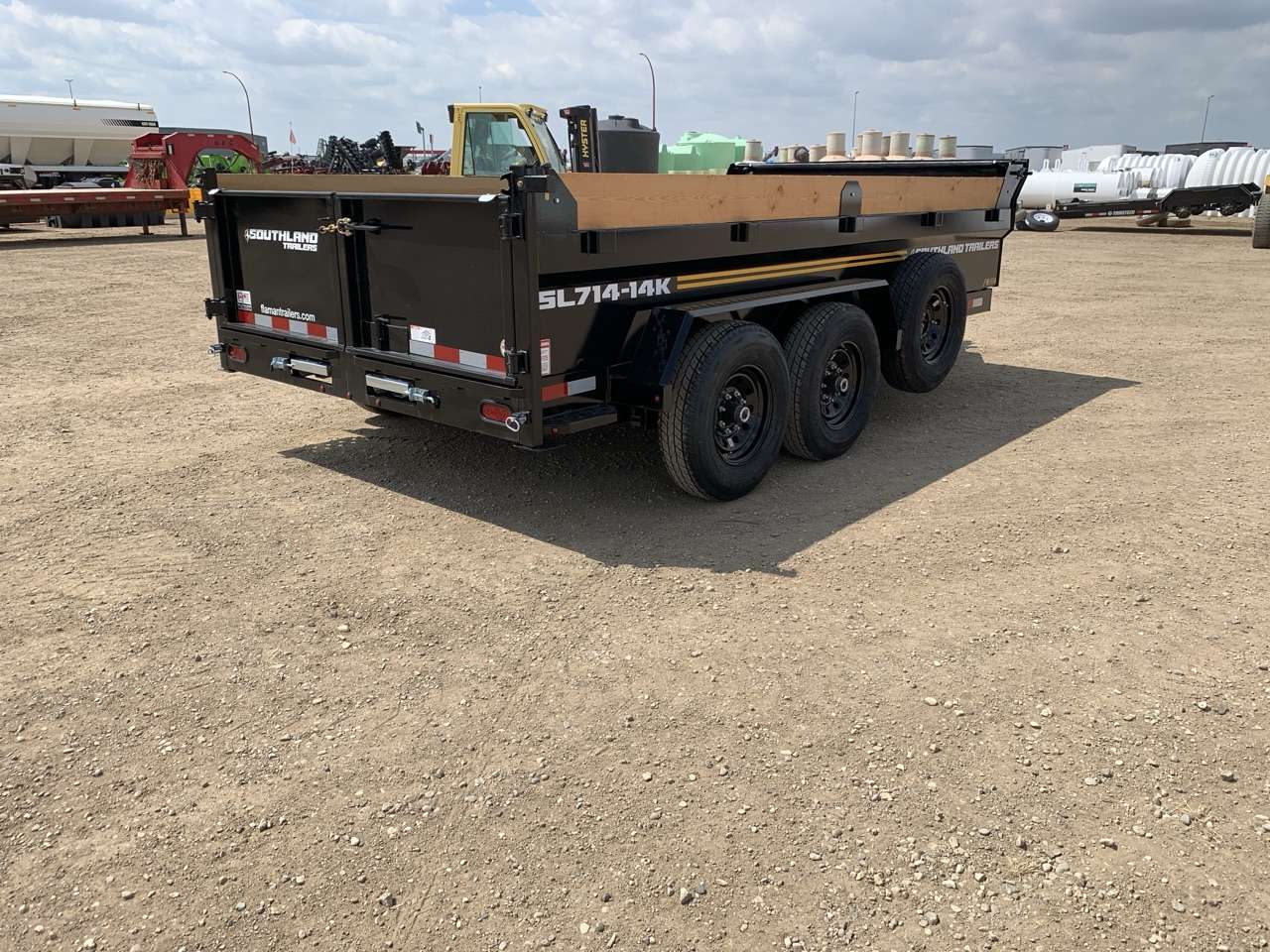 2026 Southland 7' x 14' Dump Tandem 7K Trailer