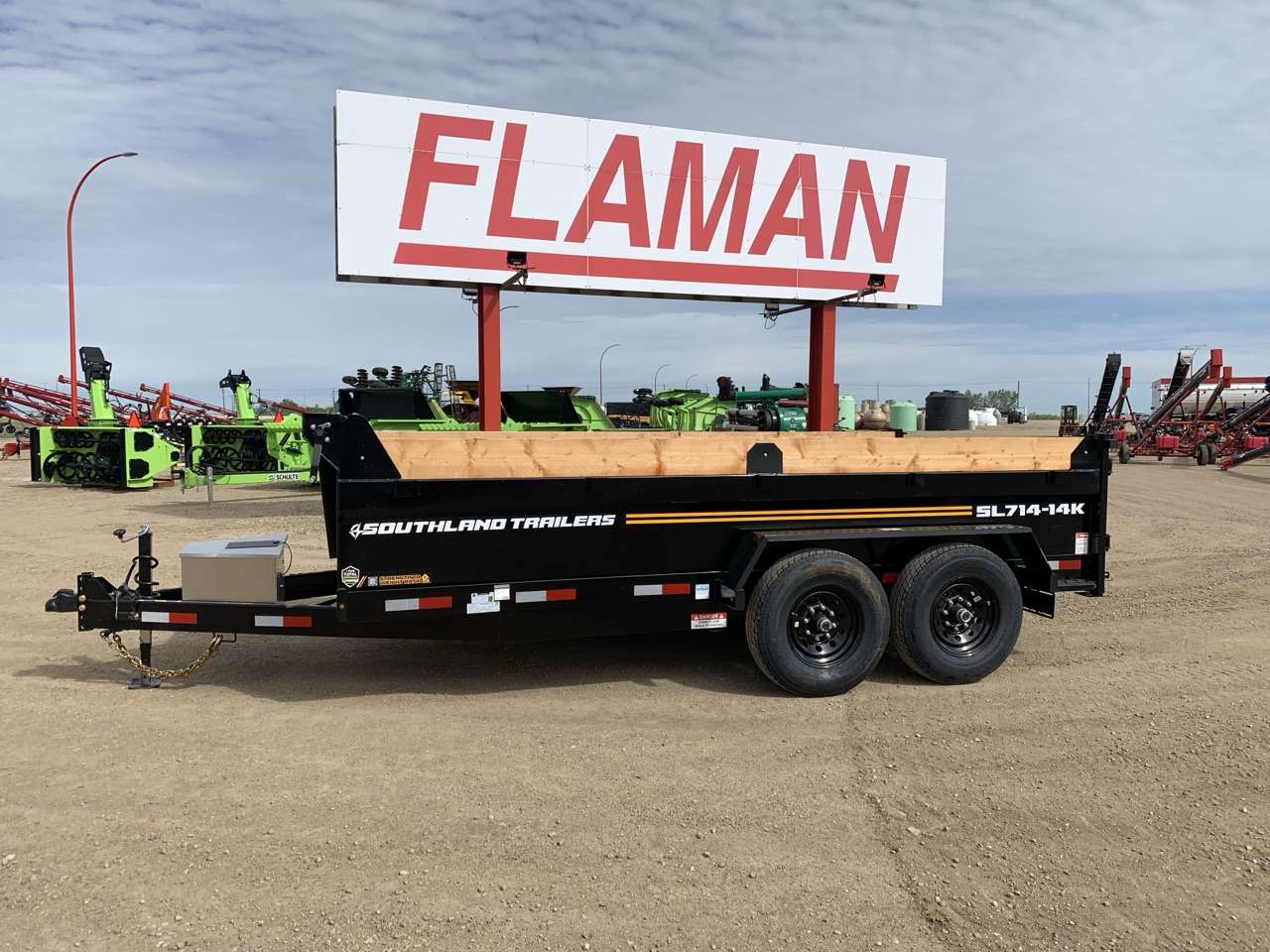 2026 Southland 7' x 14' Dump Tandem 7K Trailer