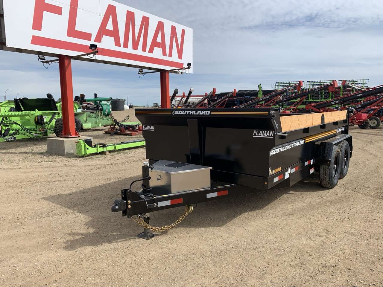 2026 Southland 7' x 14' Dump Tandem 7K Trailer