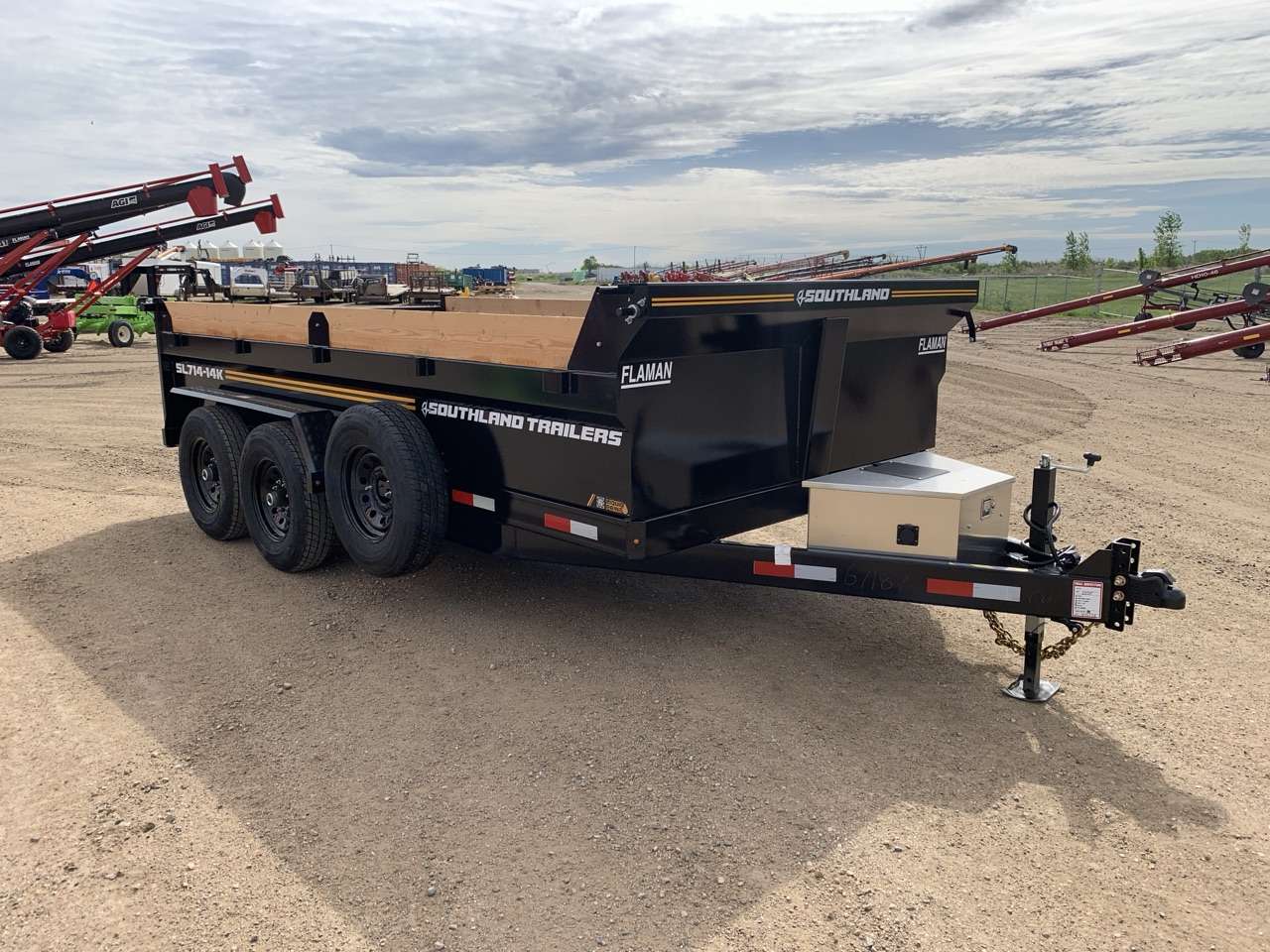 2026 Southland 7' x 14' Dump Tandem 7K Trailer