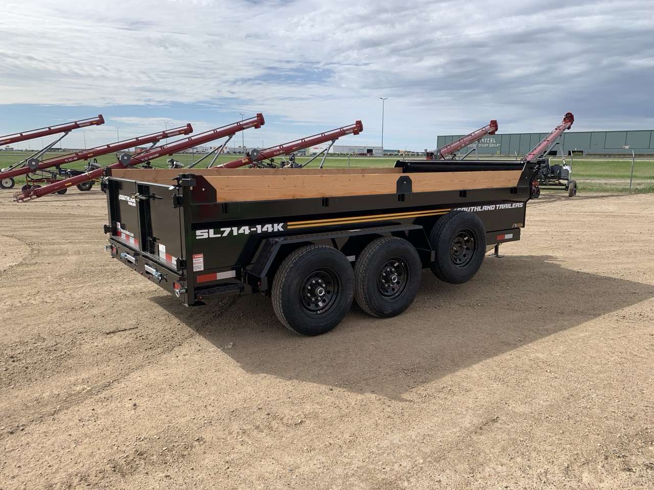 2026 Southland 7' x 14' Dump Tandem 7K Trailer