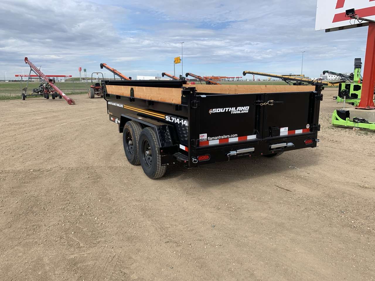 2026 Southland 7' x 14' Dump Tandem 7K Trailer