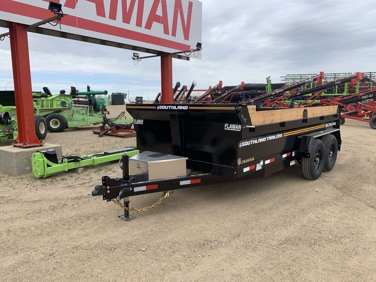 2026 Southland 7' x 14' Dump Tandem 7K Trailer