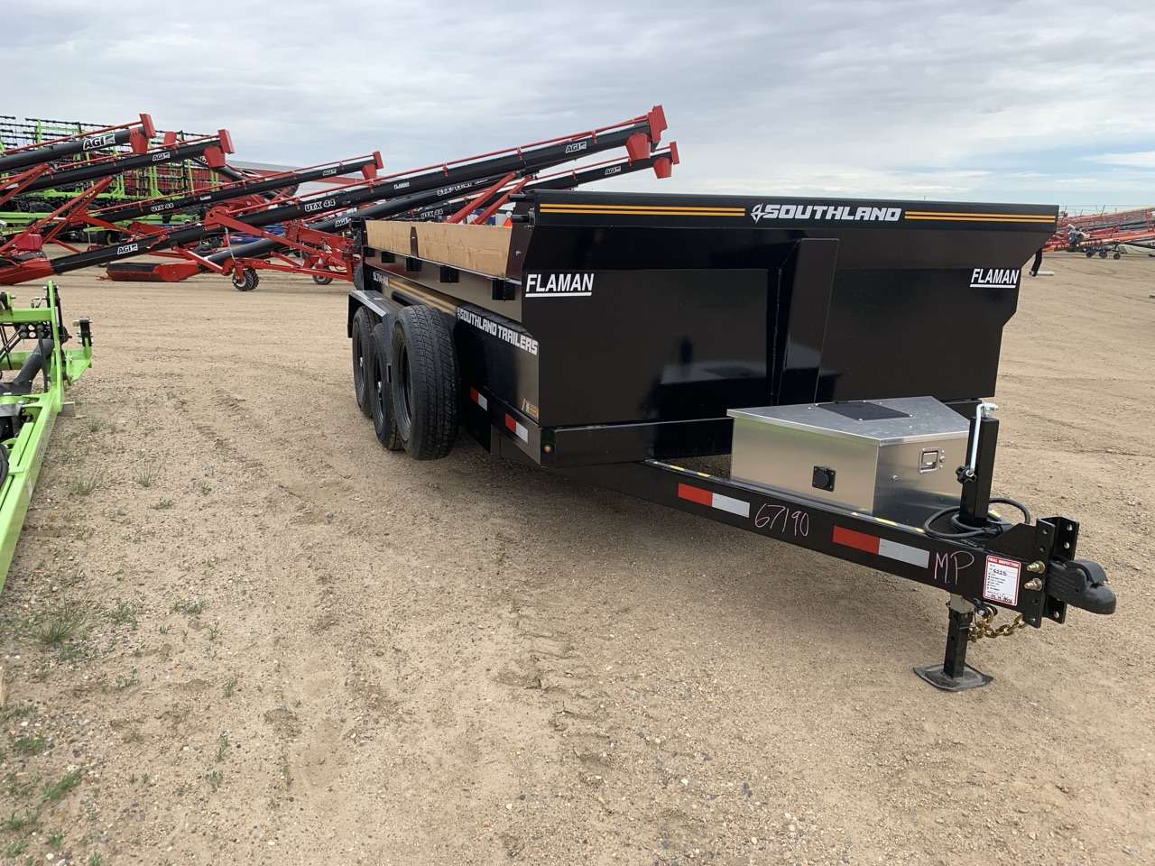 2026 Southland 7' x 14' Dump Tandem 7K Trailer
