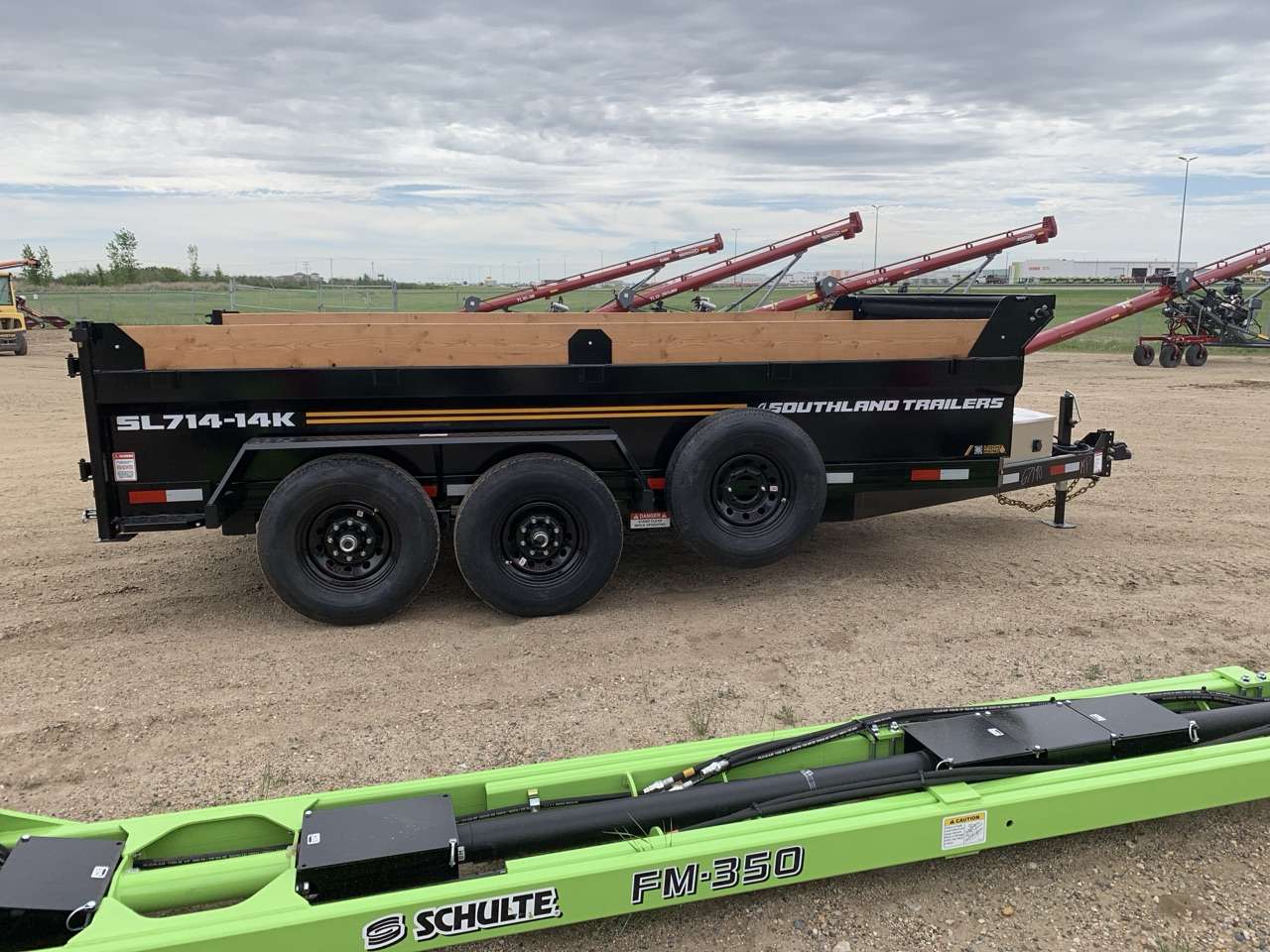 2026 Southland 7' x 14' Dump Tandem 7K Trailer