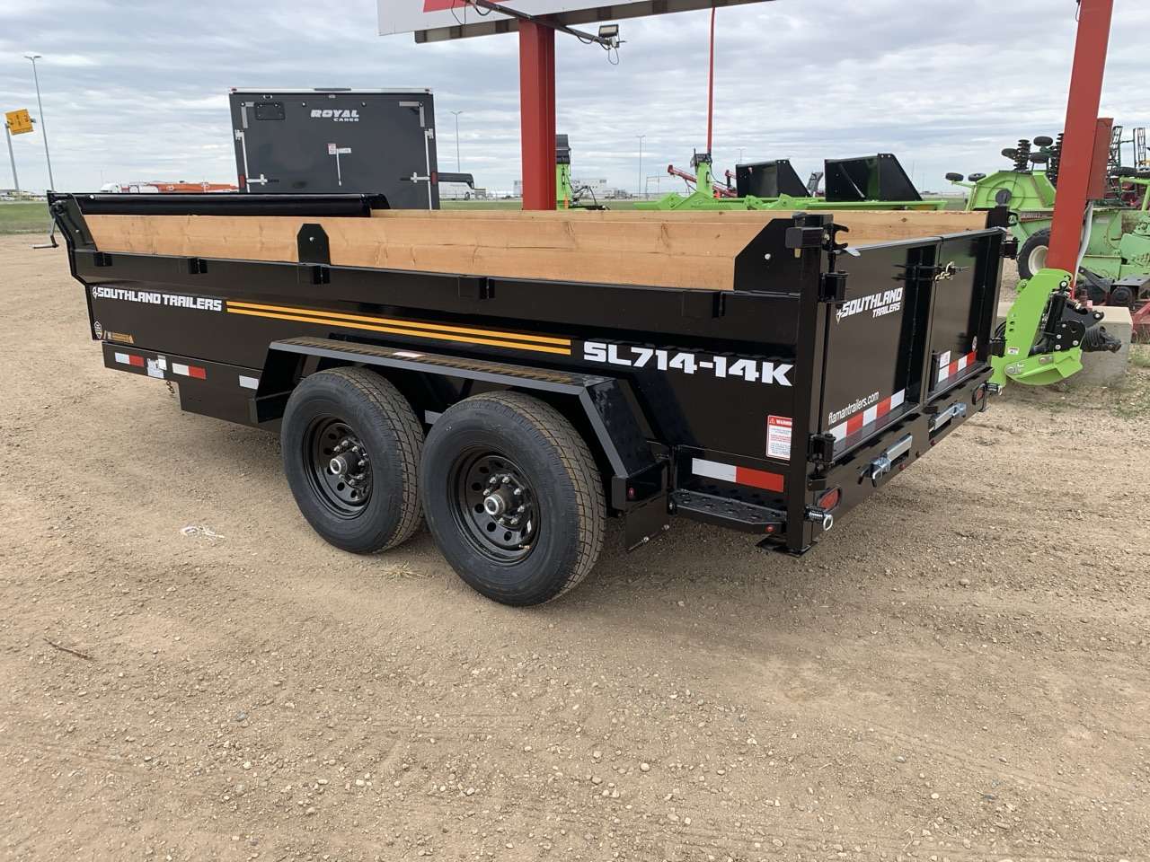 2026 Southland 7' x 14' Dump Tandem 7K Trailer
