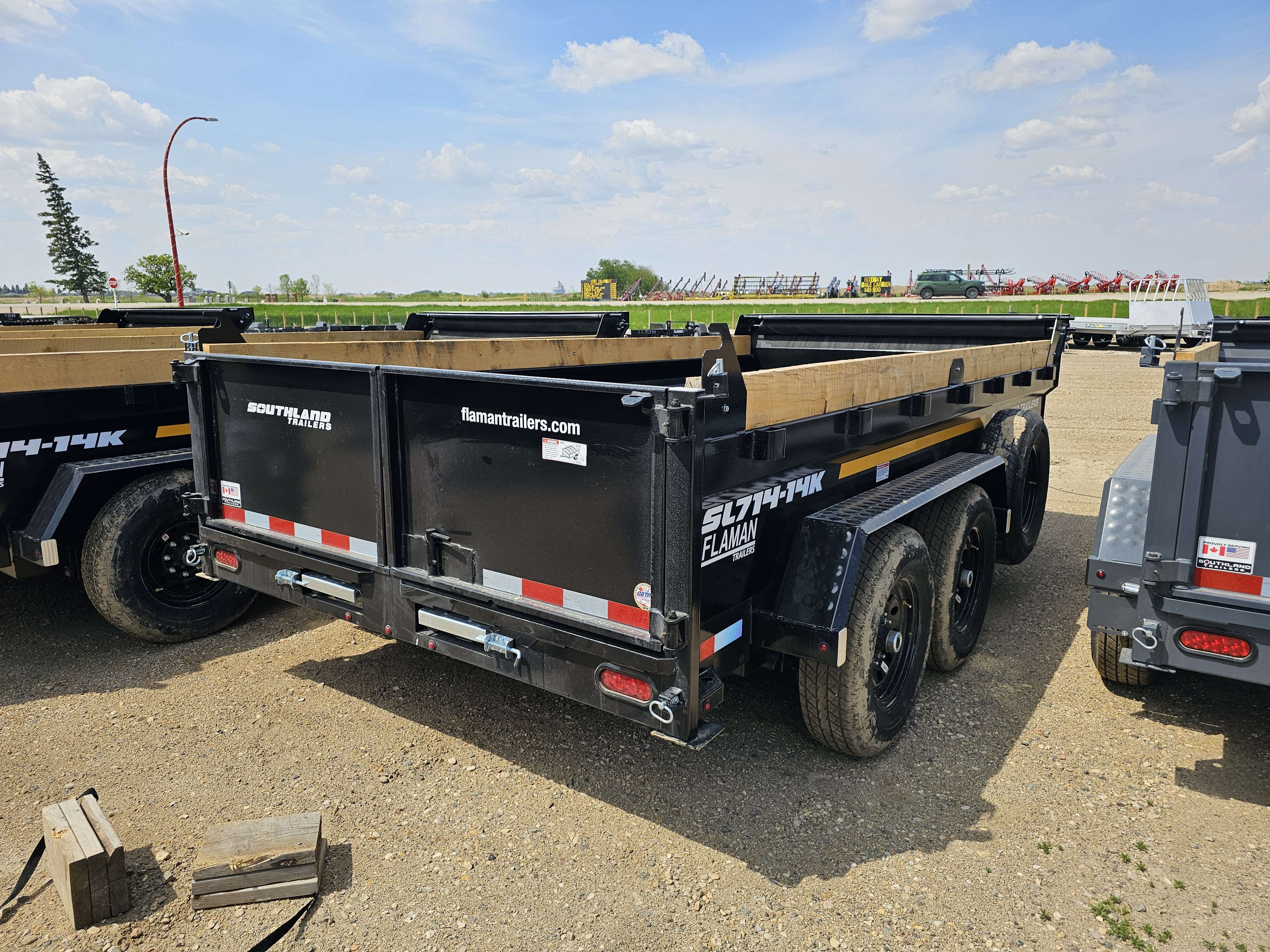 2026 Southland 7' x 14' Dump Tandem 7K Trailer