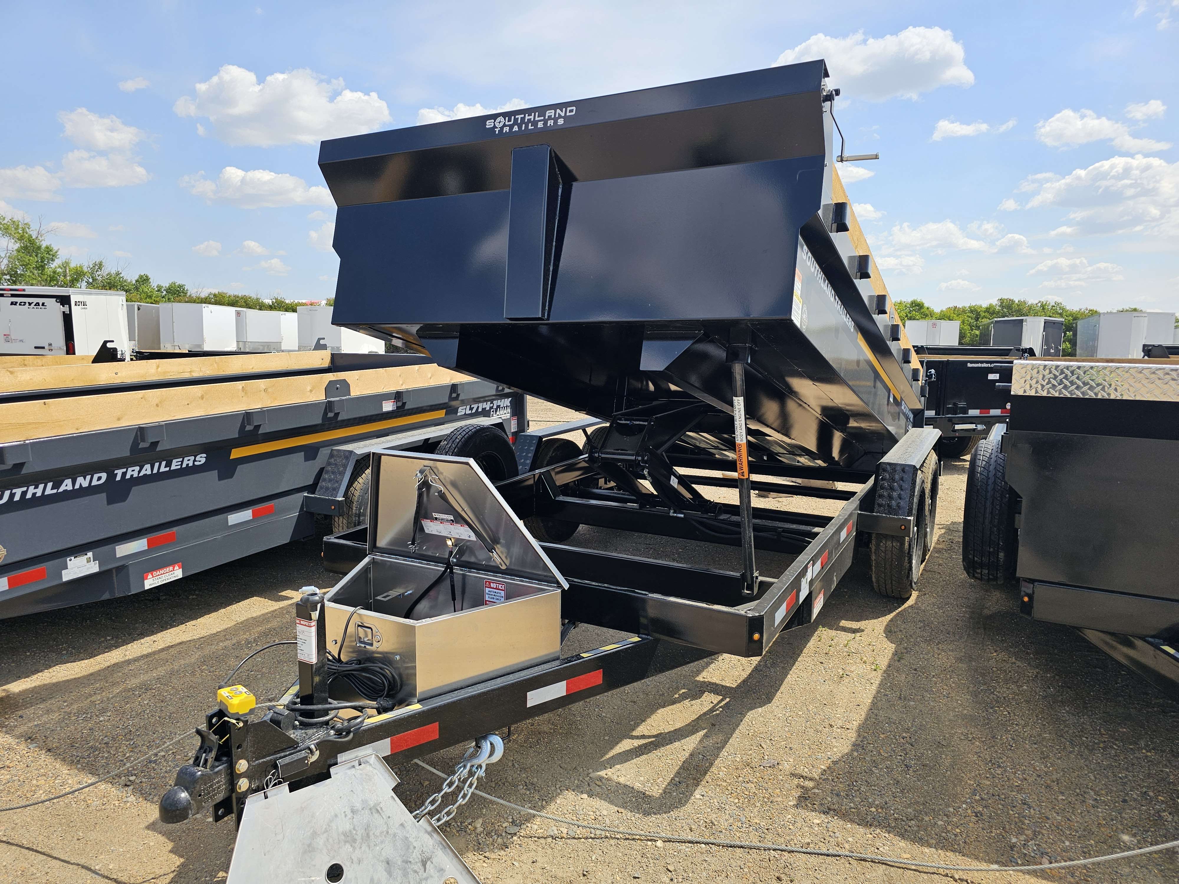 2026 Southland 7' x 14' Dump Tandem 7K Trailer