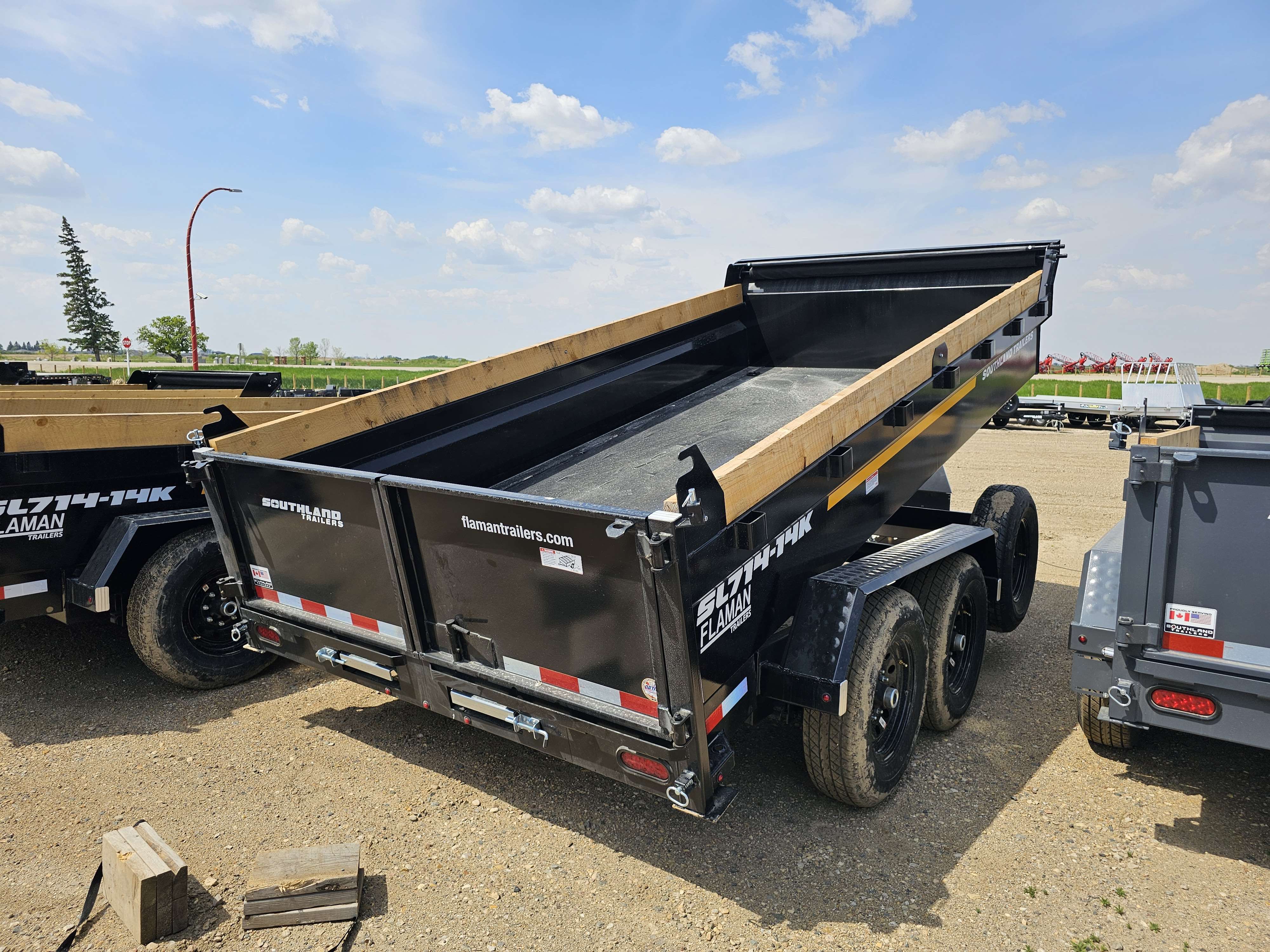 2026 Southland 7' x 14' Dump Tandem 7K Trailer