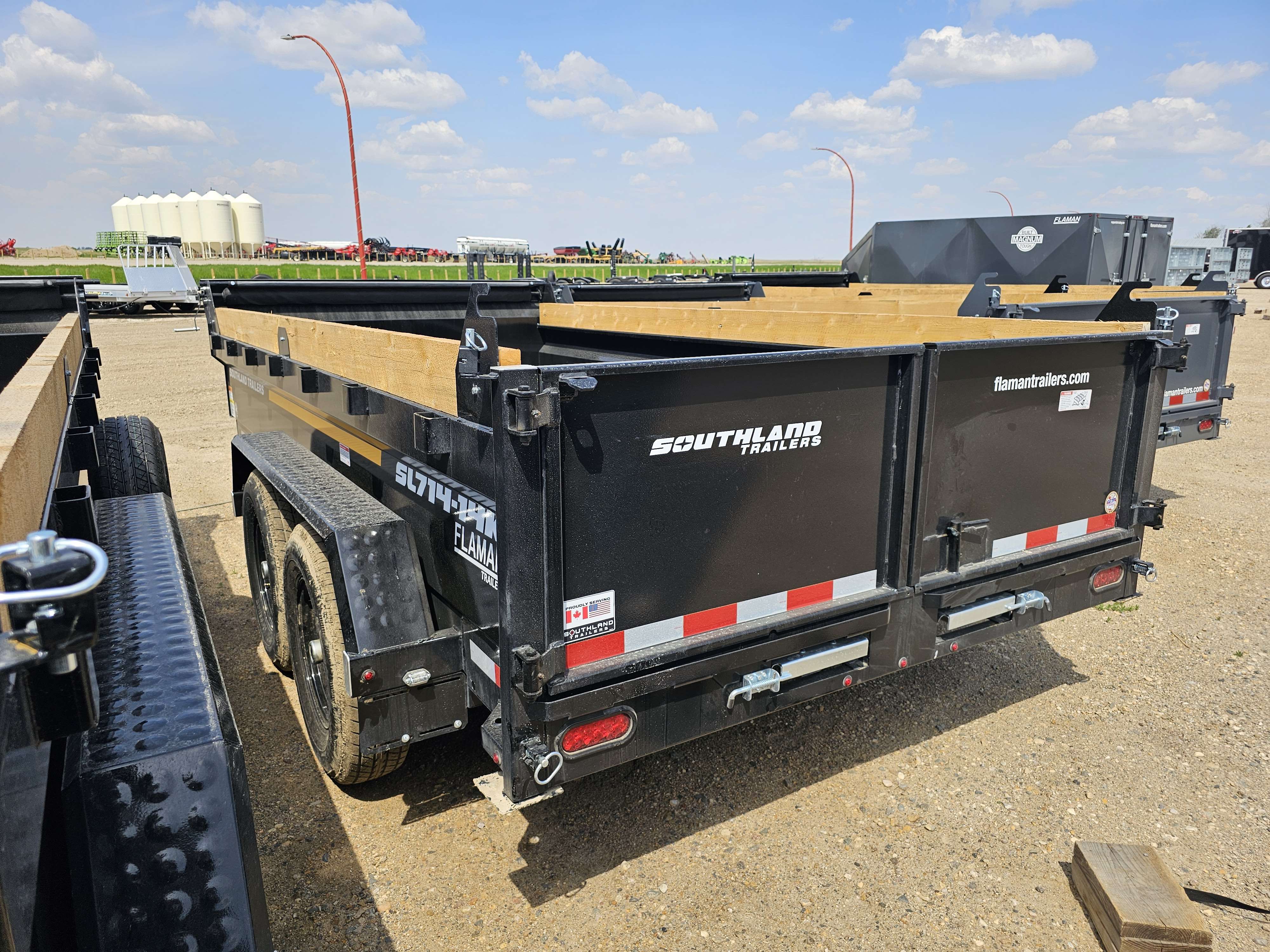 2026 Southland 7' x 14' Dump Tandem 7K Trailer