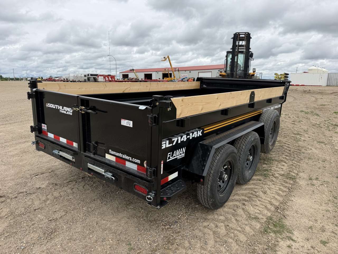 2026 Southland 7' x 14' Dump Tandem 7K Trailer