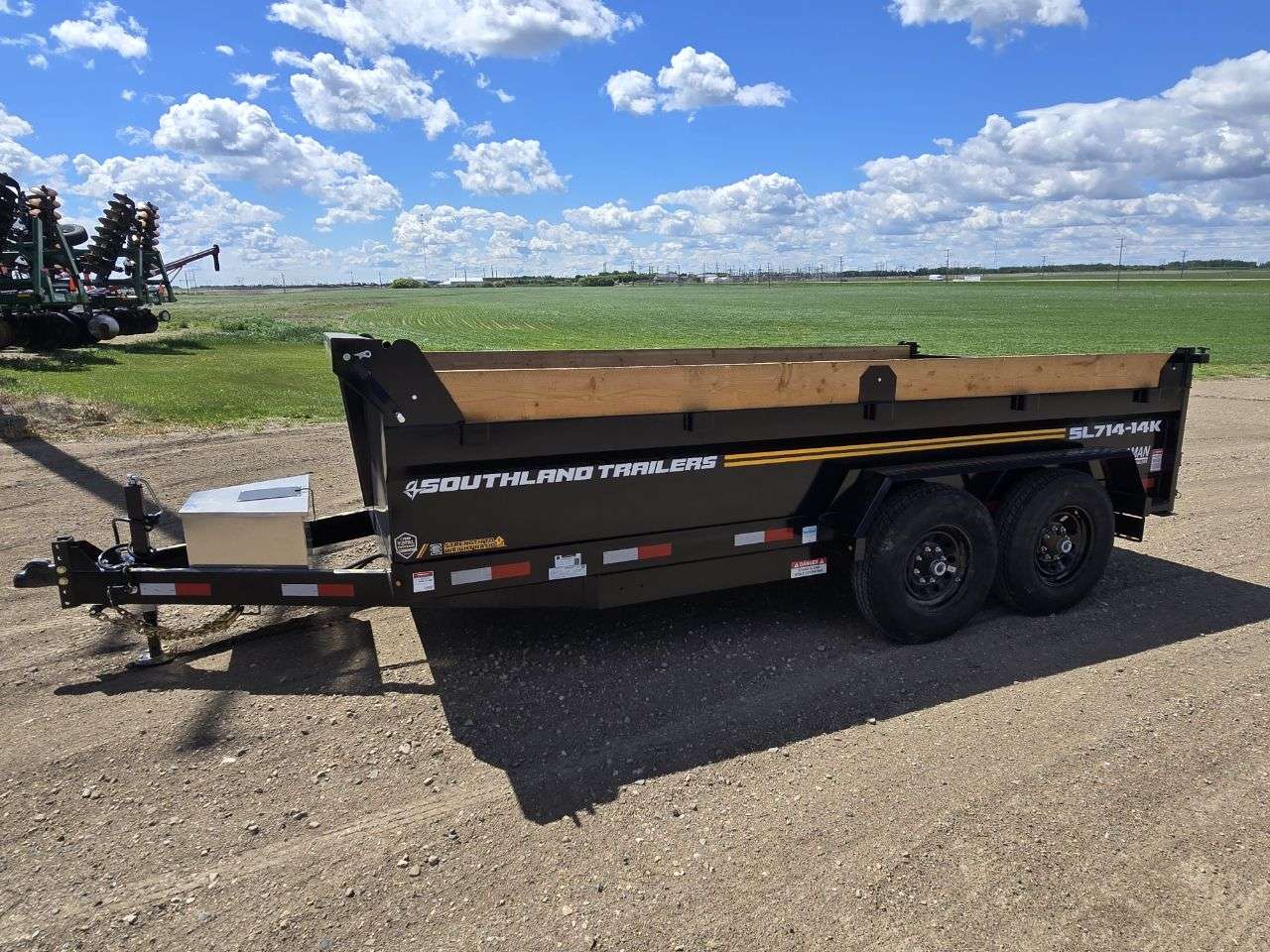 2026 Southland 7' x 14' Dump Tandem 7K Trailer