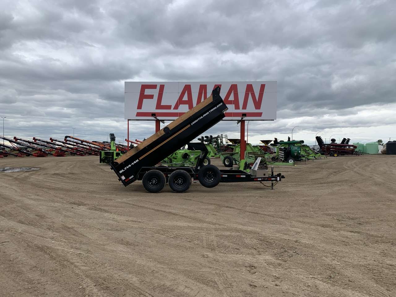 2026 Southland 7' x 14' Dump Tandem 7K Trailer