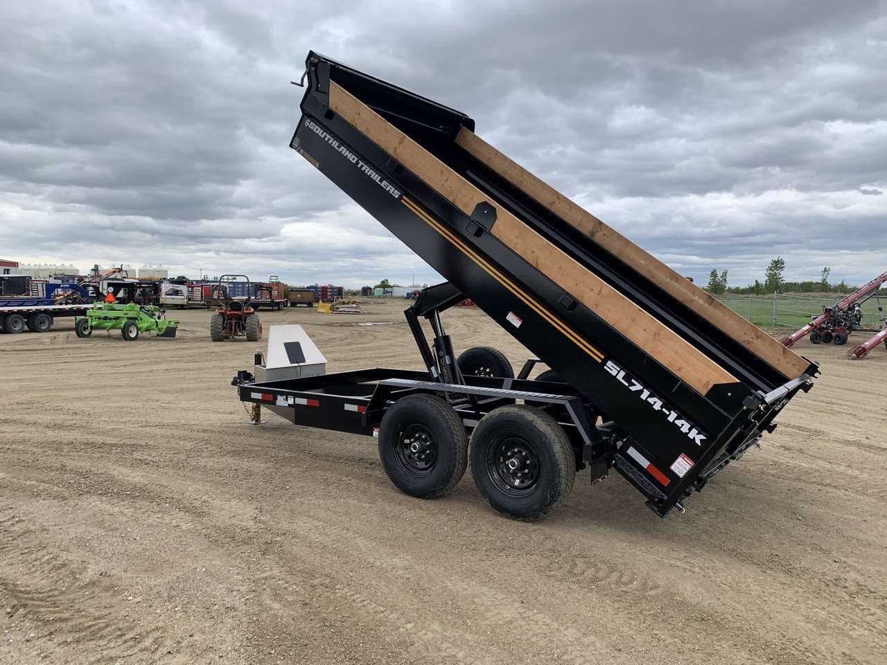 2026 Southland 7' x 14' Dump Tandem 7K Trailer