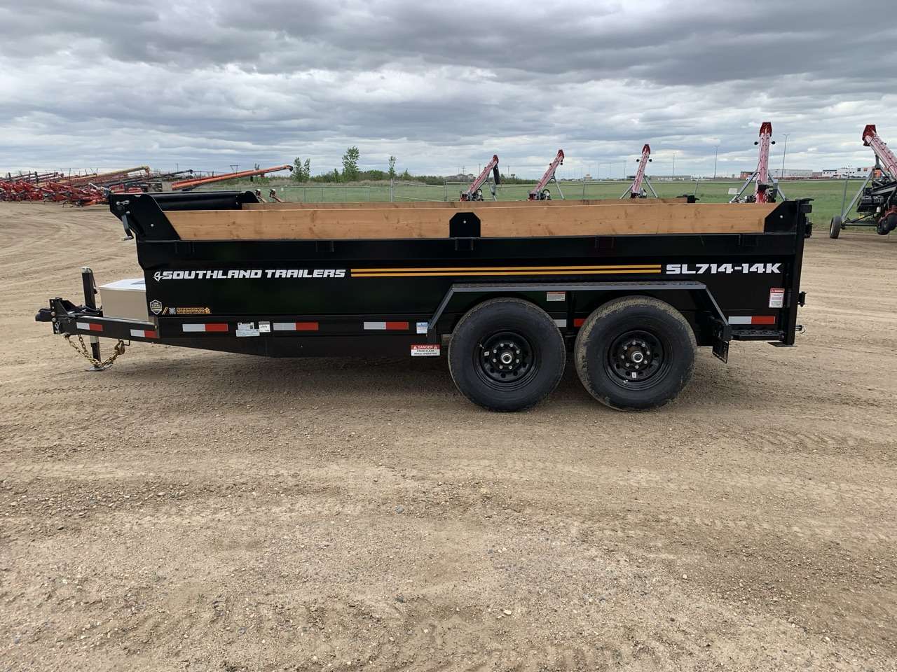 2026 Southland 7' x 14' Dump Tandem 7K Trailer
