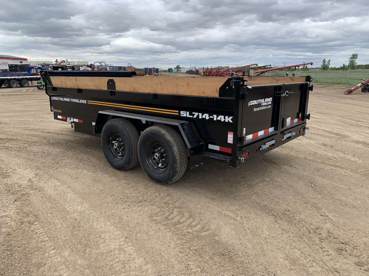 2026 Southland 7' x 14' Dump Tandem 7K Trailer