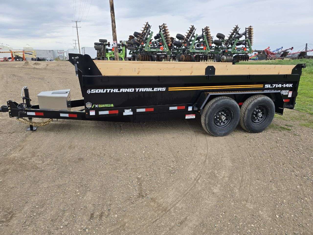 2026 Southland 7' x 14' Dump Tandem 7K Trailer