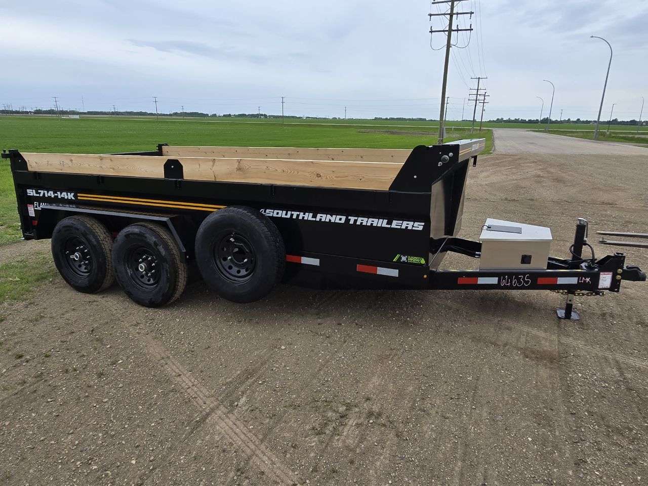 2026 Southland 7' x 14' Dump Tandem 7K Trailer