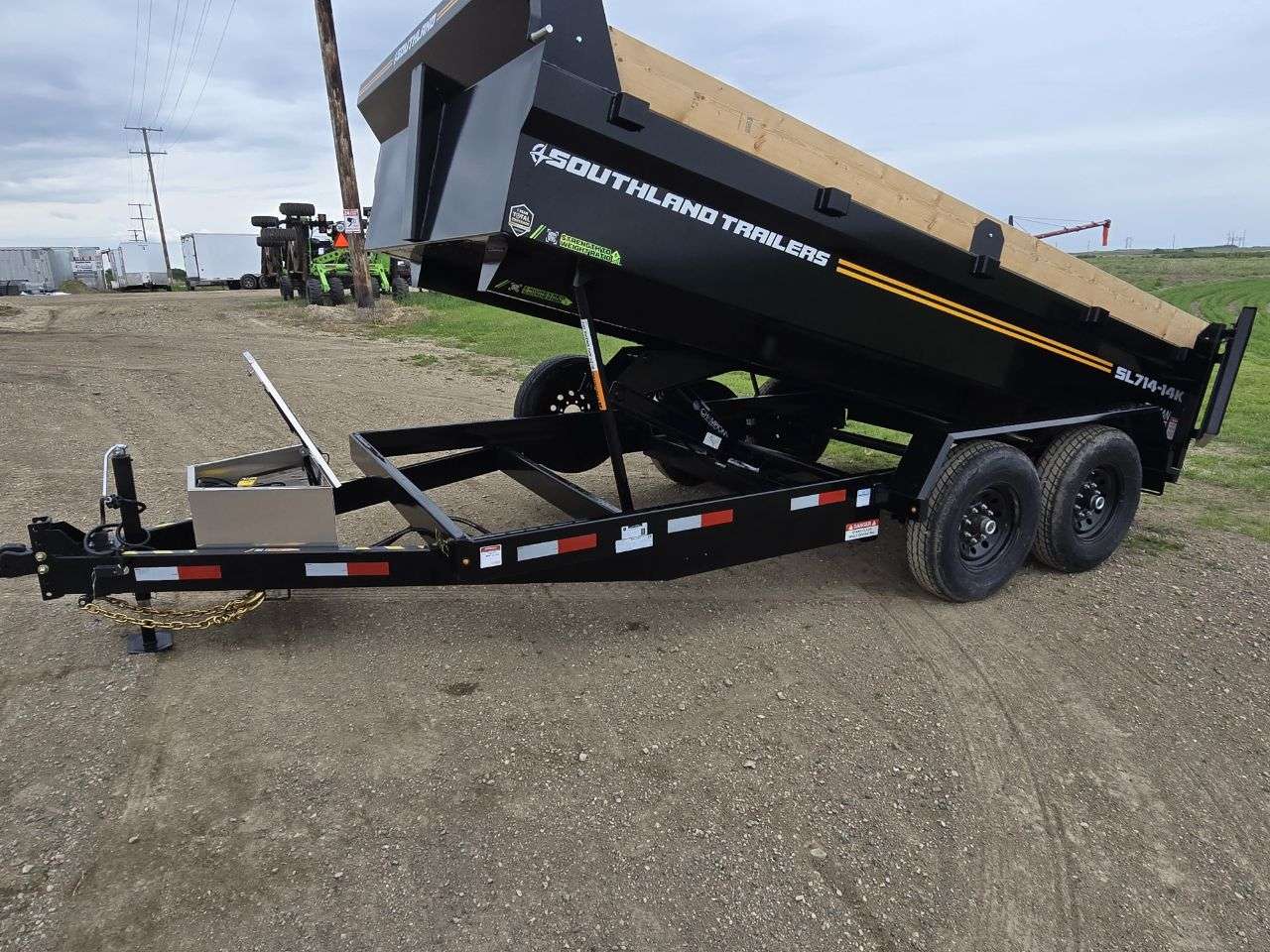 2026 Southland 7' x 14' Dump Tandem 7K Trailer