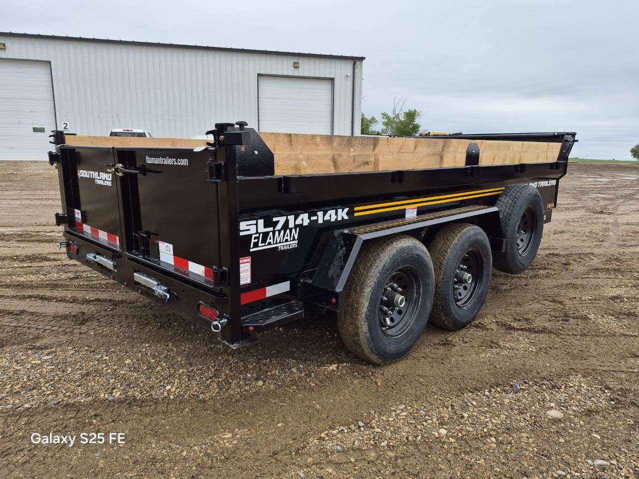 2026 Southland 7' x 14' Dump Tandem 7K Trailer