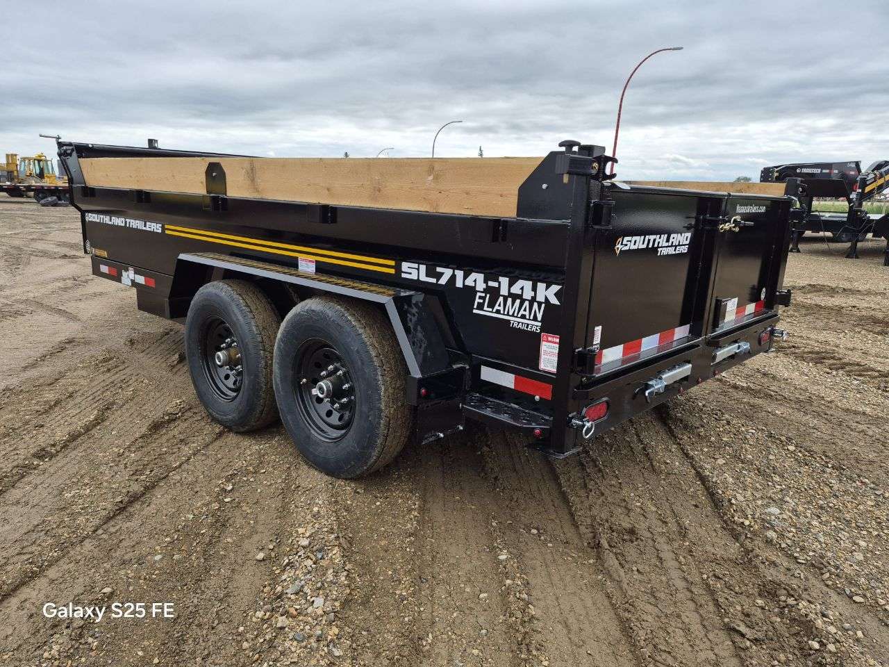 2026 Southland 7' x 14' Dump Tandem 7K Trailer