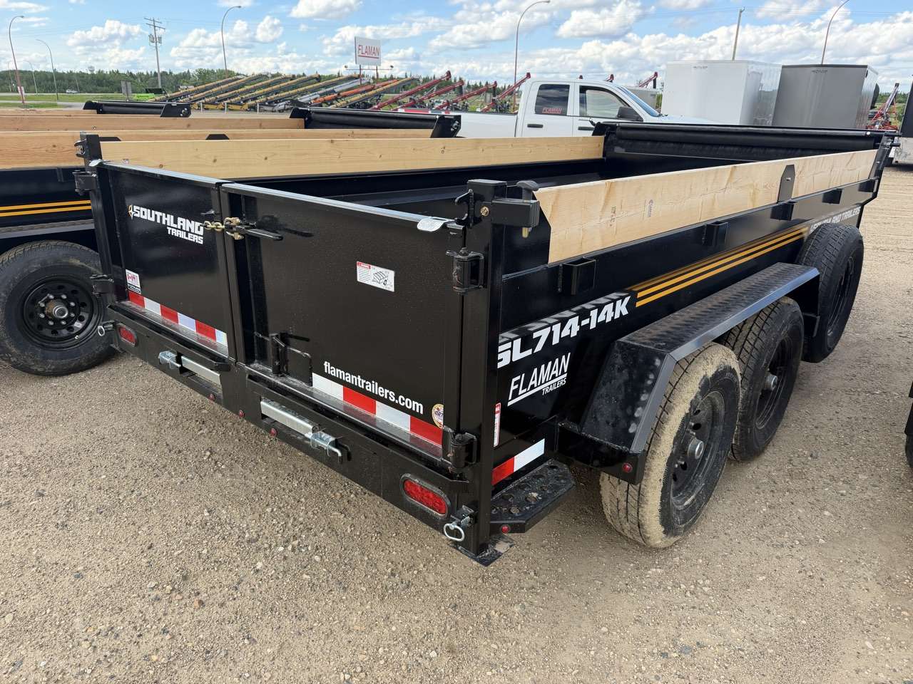 2026 Southland 7' x 14' Dump Tandem 7K Trailer