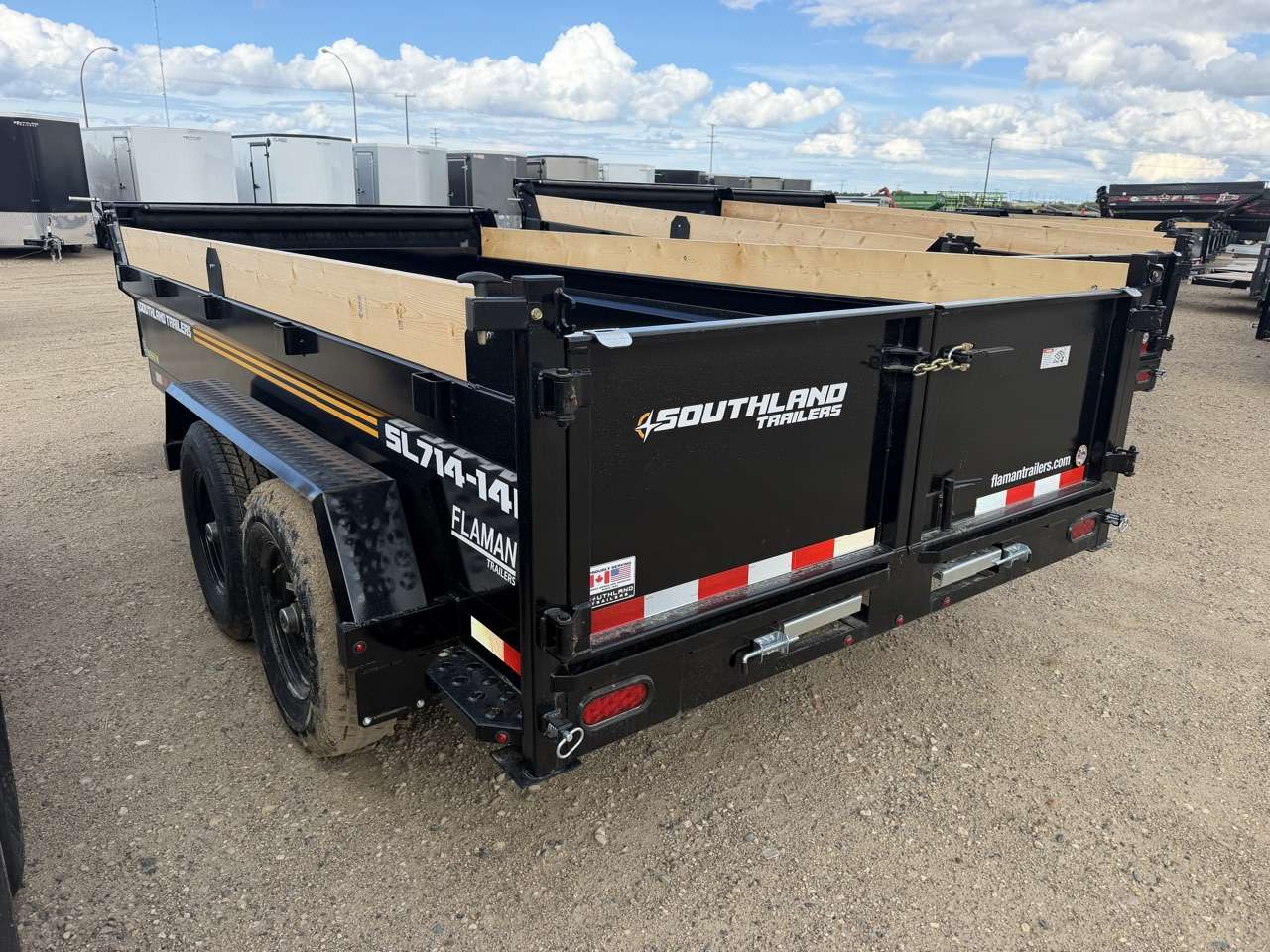 2026 Southland 7' x 14' Dump Tandem 7K Trailer