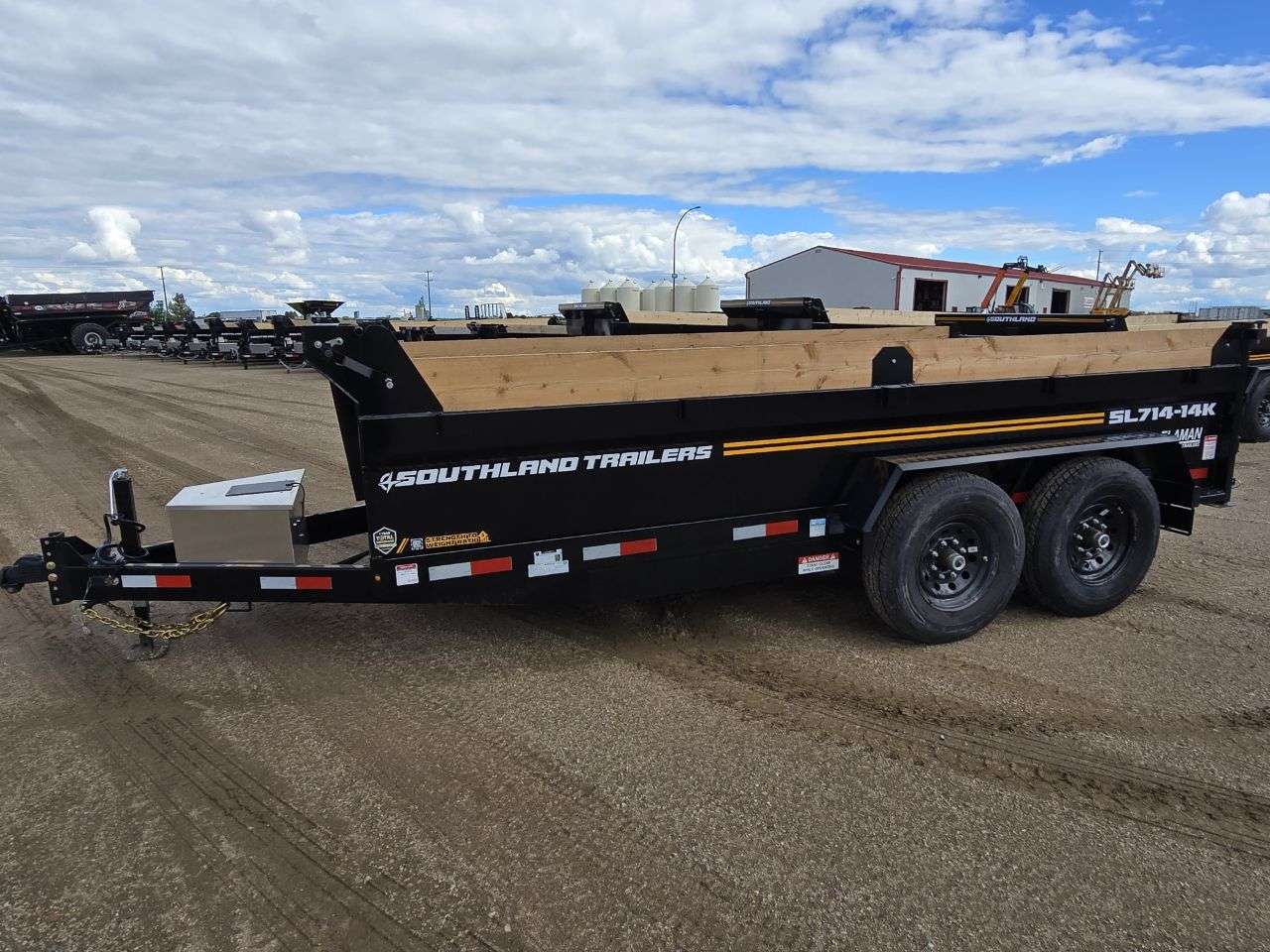2026 Southland 7' x 14' Dump Tandem 7K Trailer