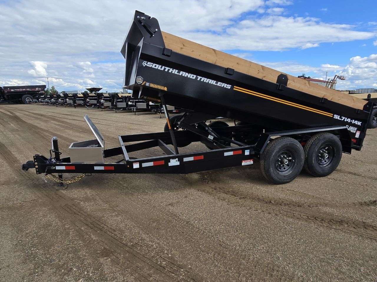 2026 Southland 7' x 14' Dump Tandem 7K Trailer