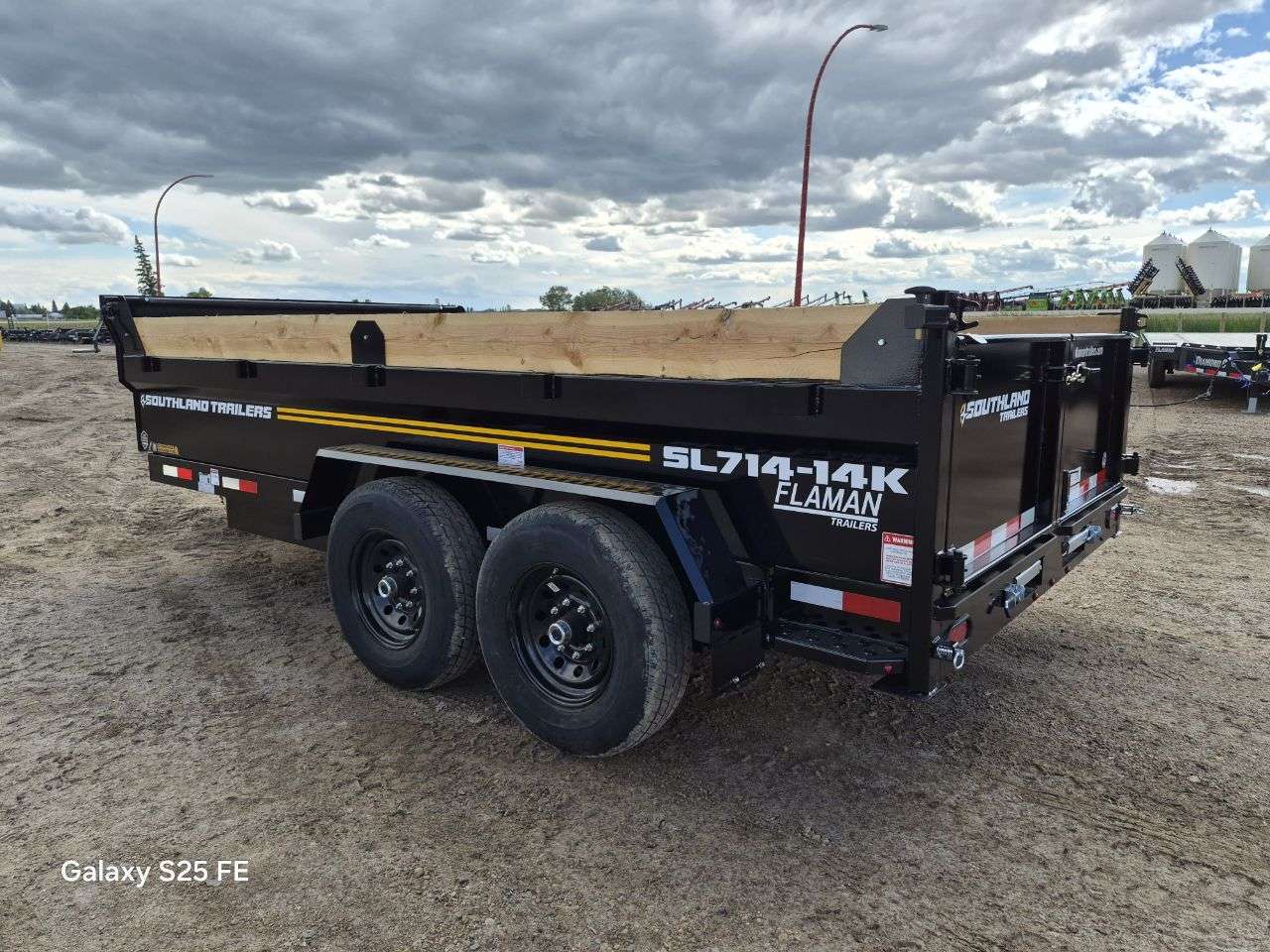 2026 Southland 7' x 14' Dump Tandem 7K Trailer