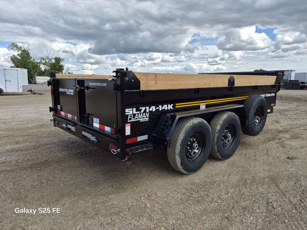 2026 Southland 7' x 14' Dump Tandem 7K Trailer