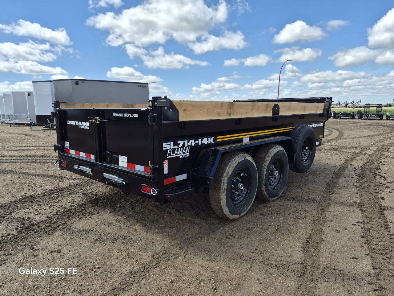 2026 Southland 7' x 14' Dump Tandem 7K Trailer