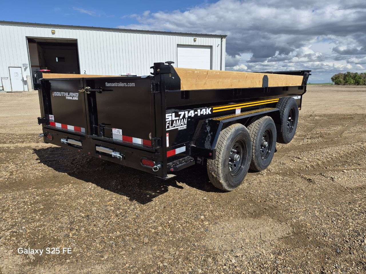 2026 Southland 7' x 14' Dump Tandem 7K Trailer